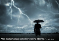 Thank God for every storm - ryle jc